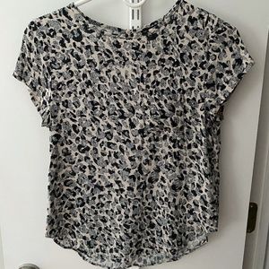 H&M leopard print top